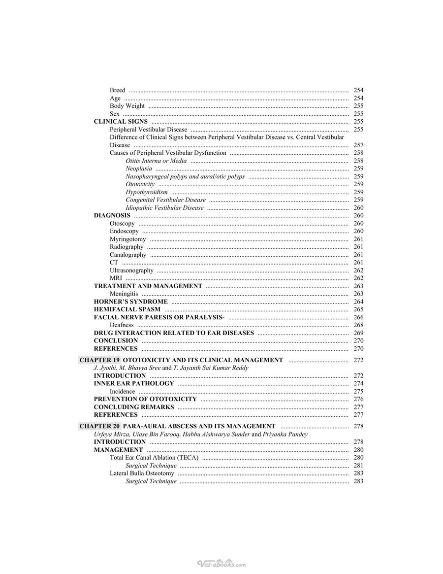 Preview page of Common Ear Diseases in Dogs Diagnosis and Management