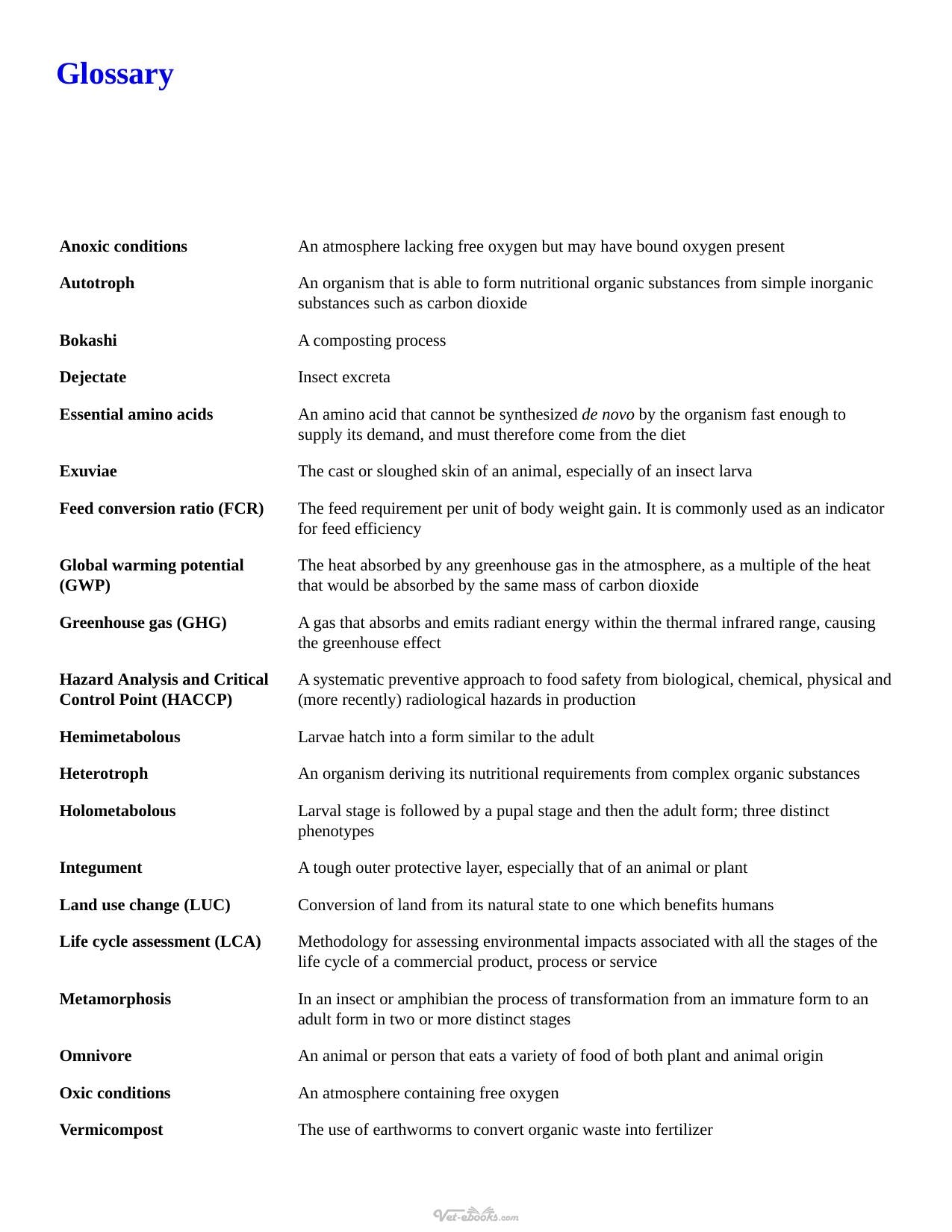 Insects As Animal Feed Novel Ingredients For Use In Pet Aquaculture And Livestock Diets