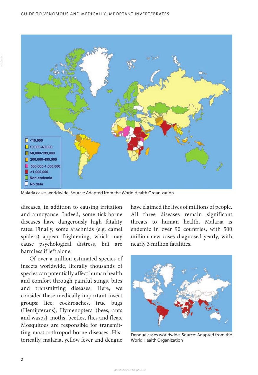 Guide To Venomous And Medically Important Invertebrates