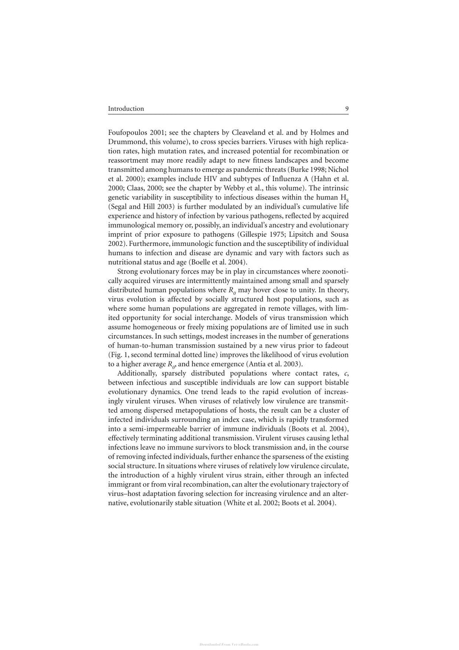 Preview page of Wildlife and Emerging Zoonotic Diseases — The Biology, Circumstances and Consequences of Cross