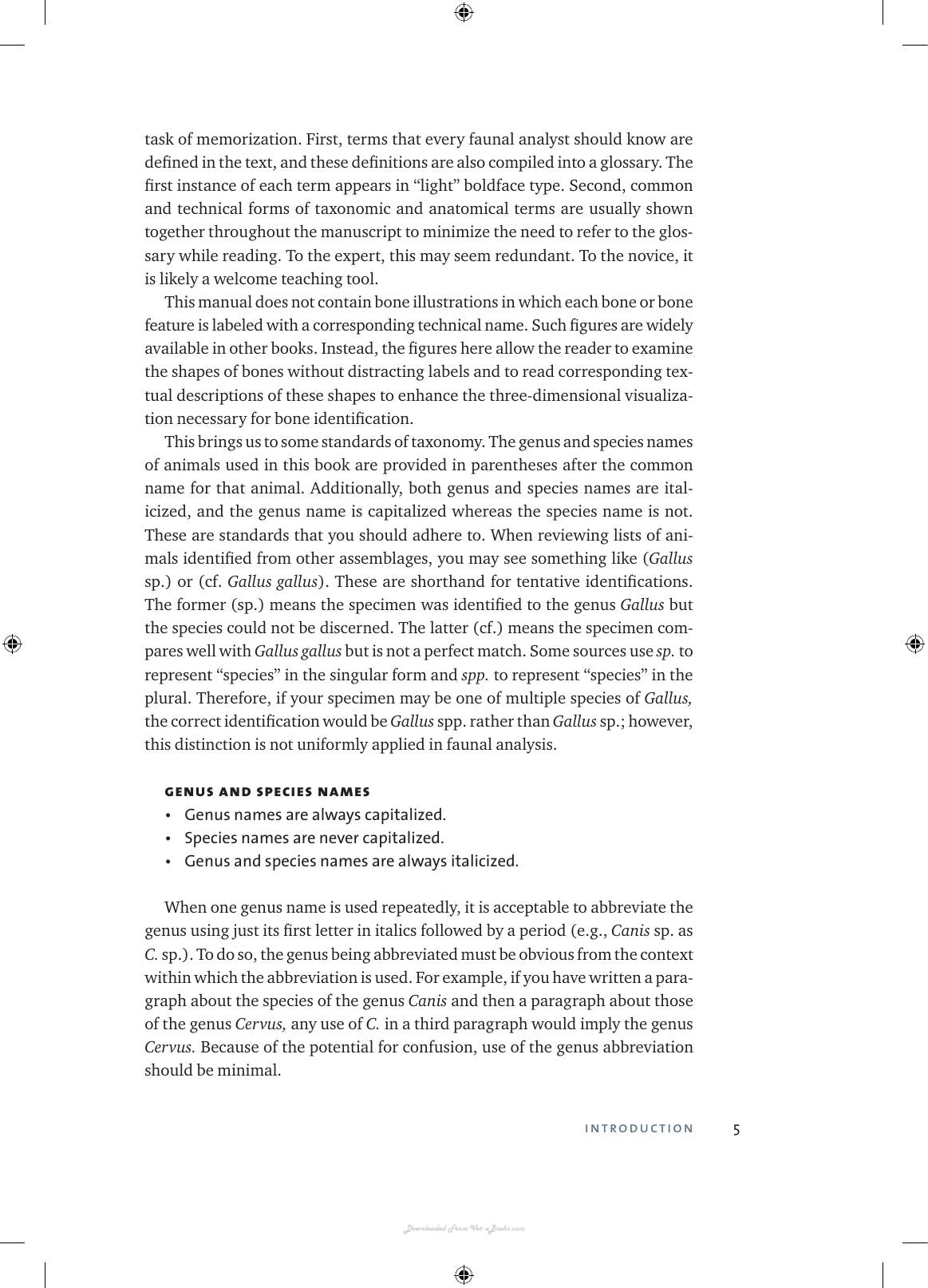 Identifying And Interpreting Animal Bones A Manual
