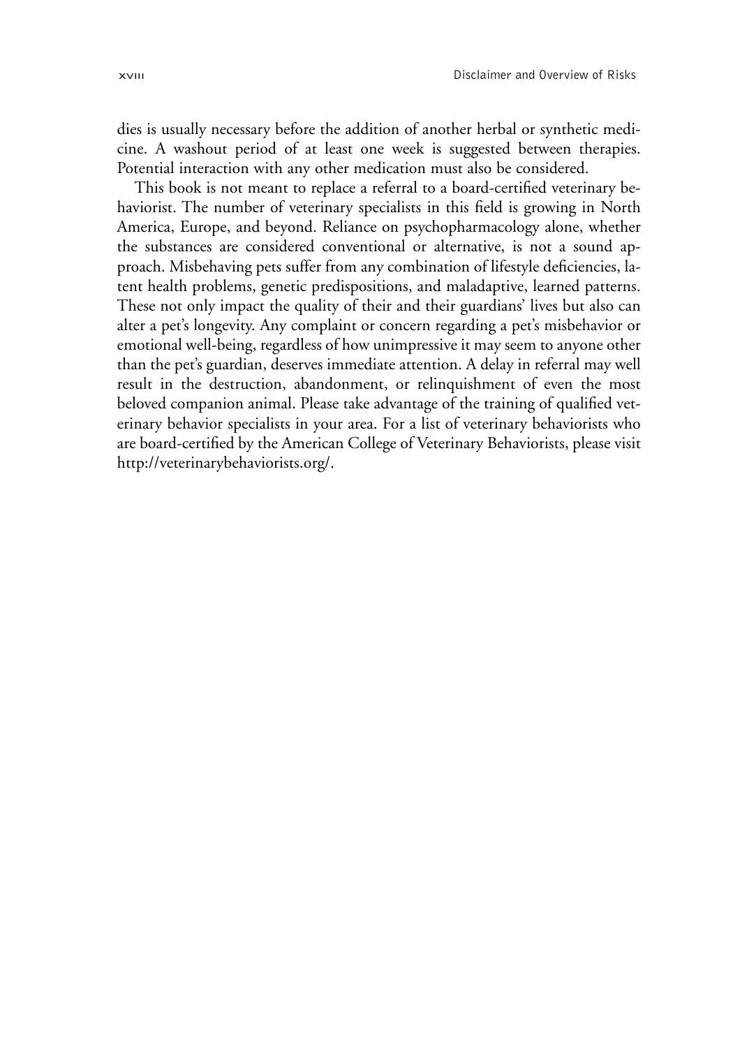 Psychoactive Herbs In Veterinary Behavior Medicine