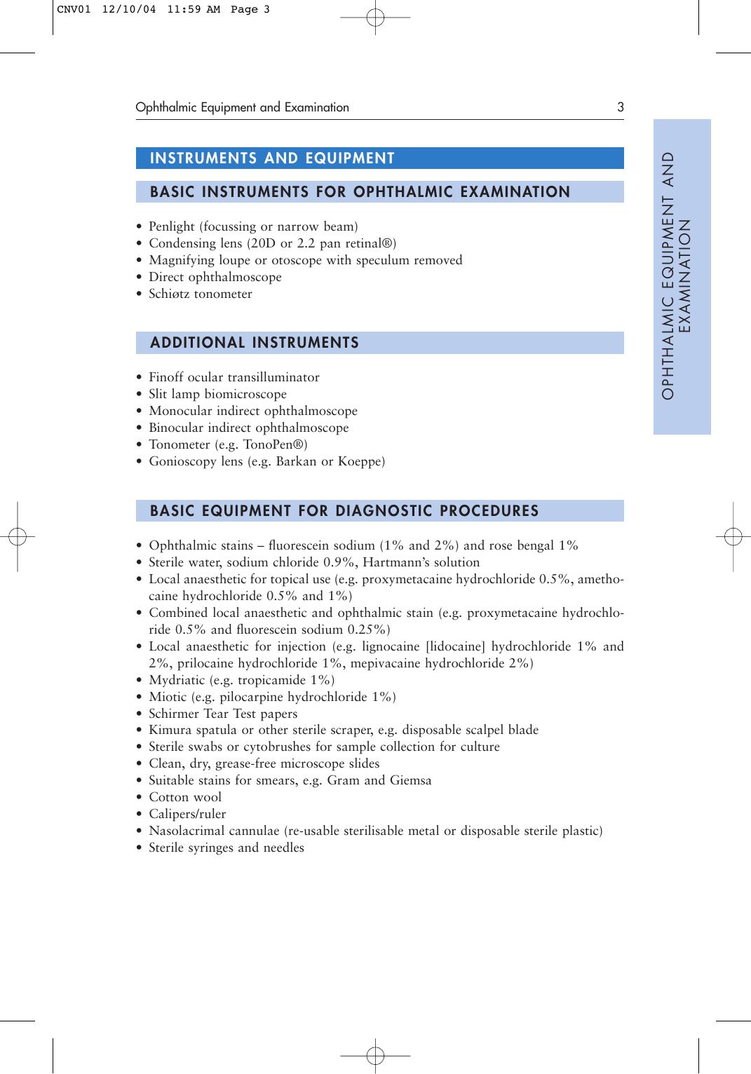Notes On Veterinary Ophthalmology