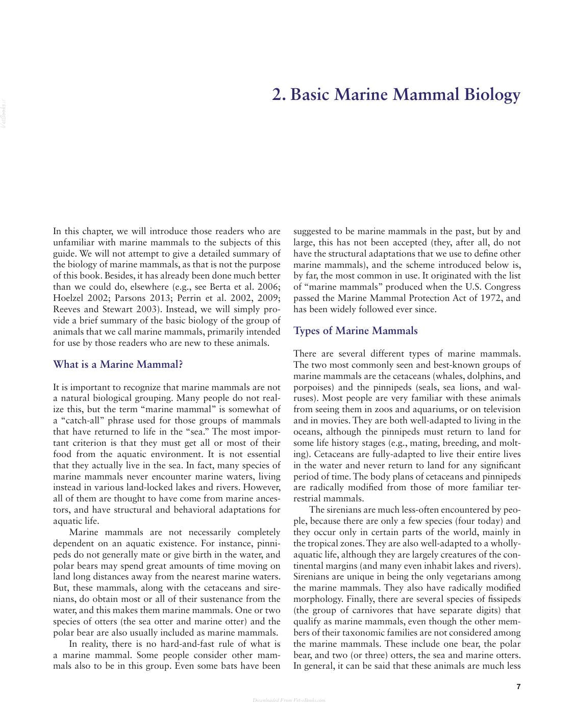 Marine Mammals Of The World A Comprehensive Guide To Their Identification 2Nd Edition