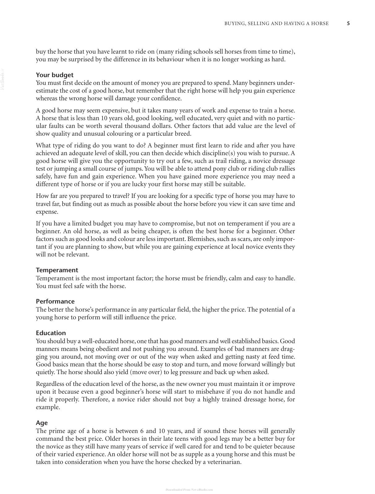 Horse Sense The Guide To Horse Care In Australia And New Zealand 2Nd Edition