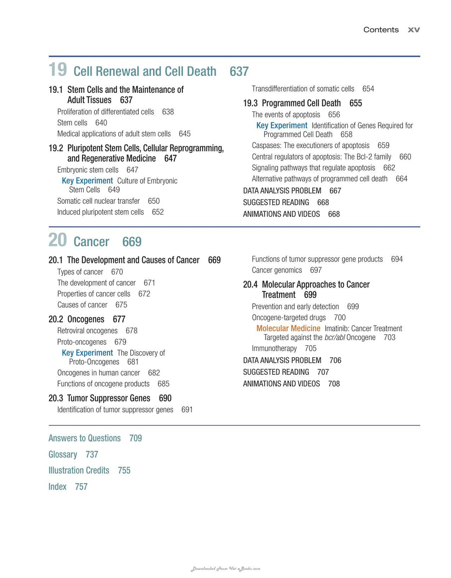 Preview page of The Cell a Molecular Approach 8th Edition