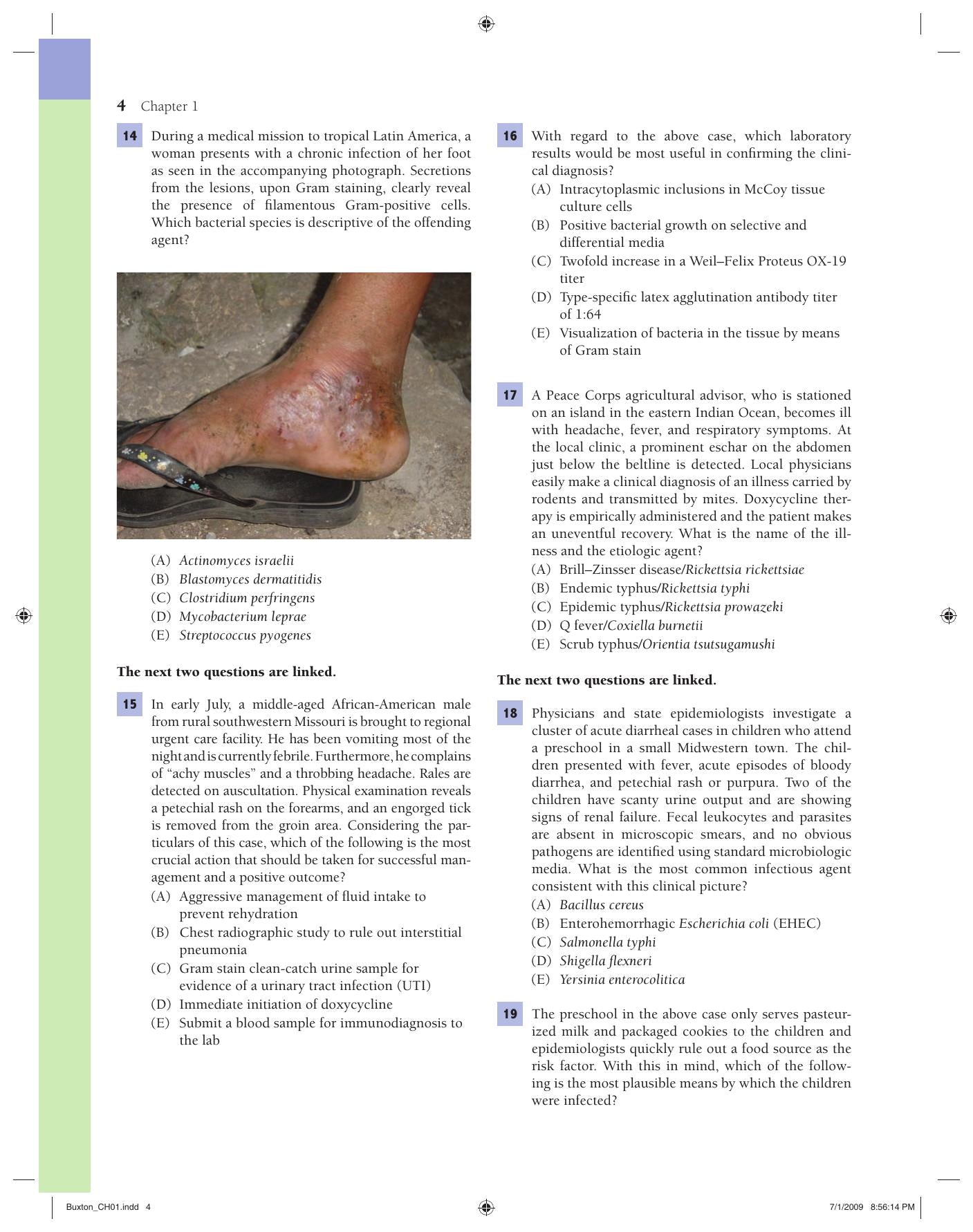 Lippincotts Illustrated Qa Review of Microbiology and Immunology