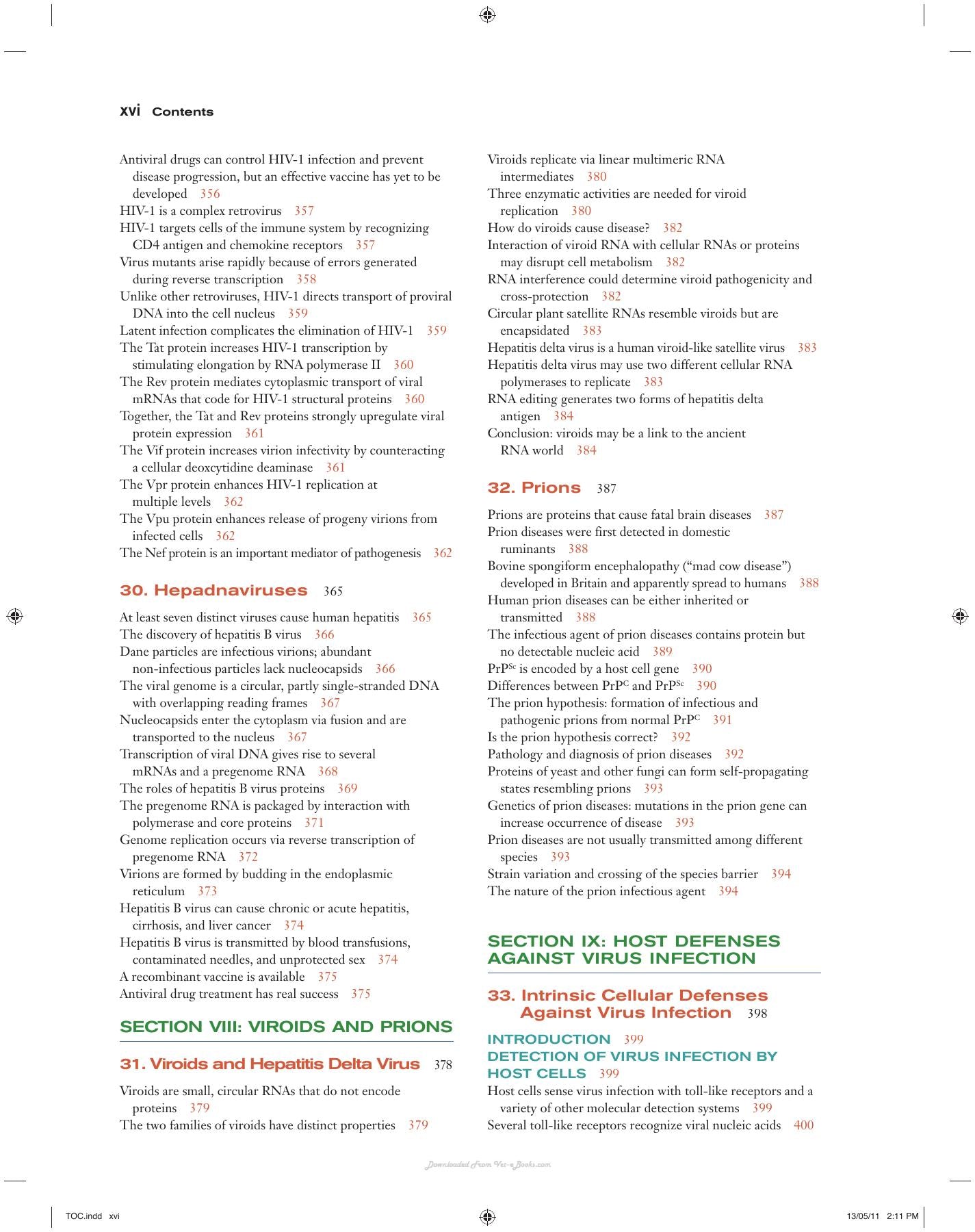 Fundamentals Of Molecular Virology 2Nd Edition