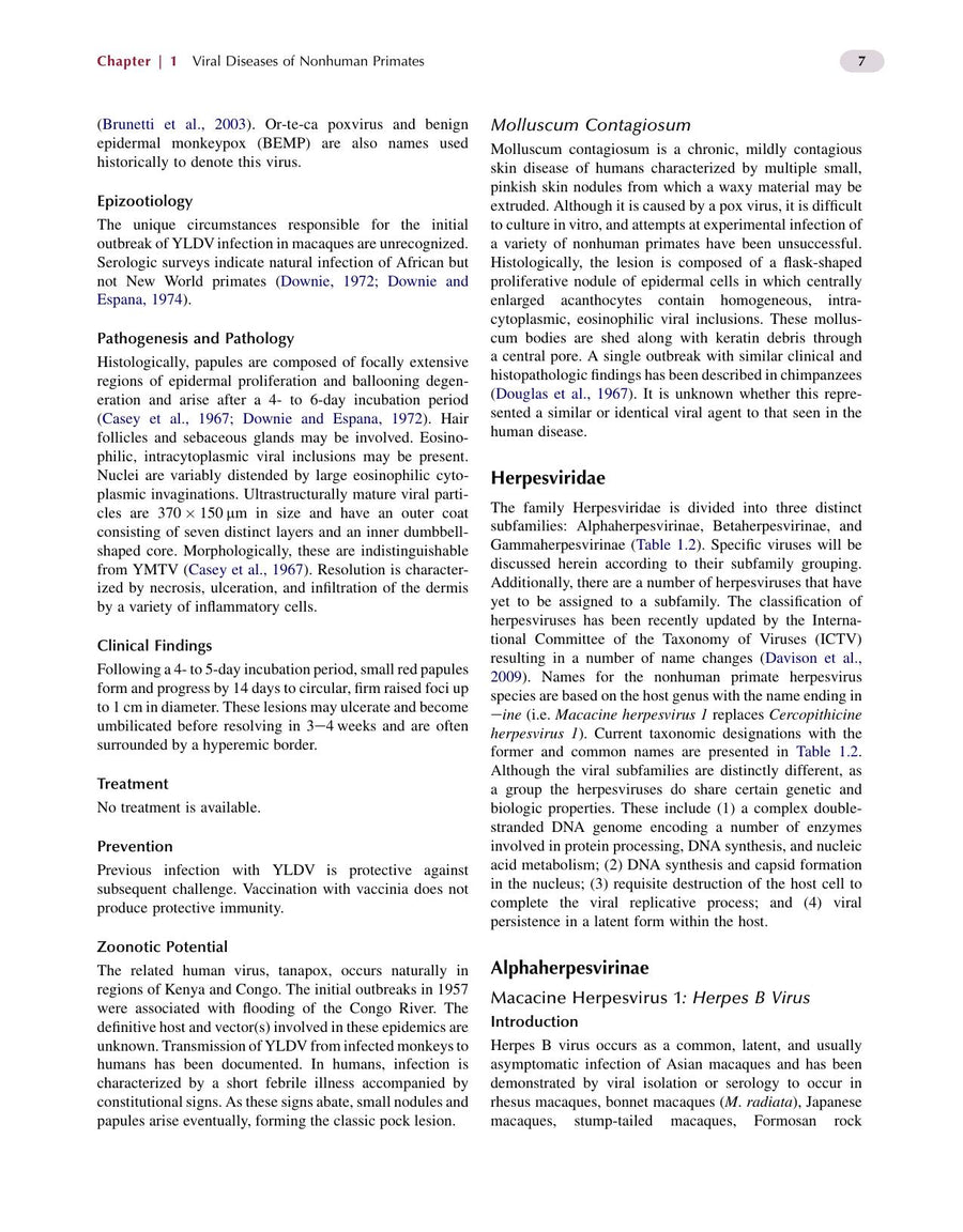 Preview page of Nonhuman Primates in Biomedical Research Volume 2 Diseases 2nd Edition
