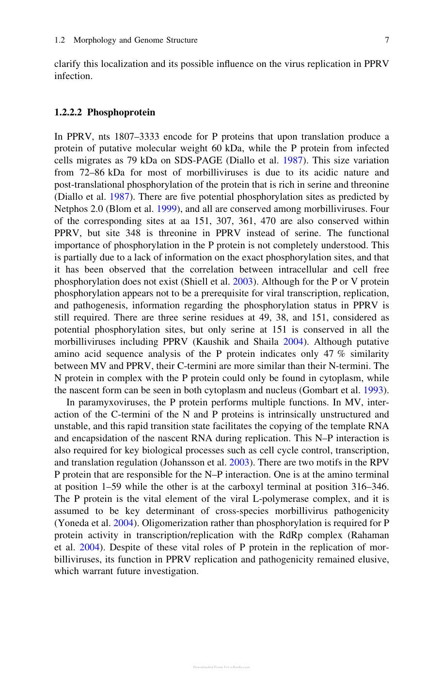 Molecular Biology And Pathogenesis Of Peste Des Petits Ruminants Virus