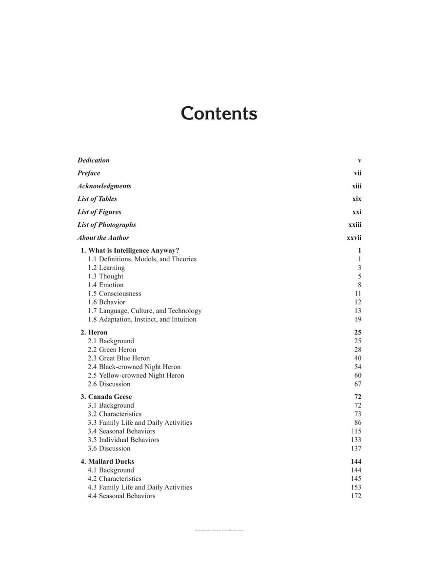 Preview page of Avian Cognition Exploring the Intelligence Behavior and Individuality of Birds