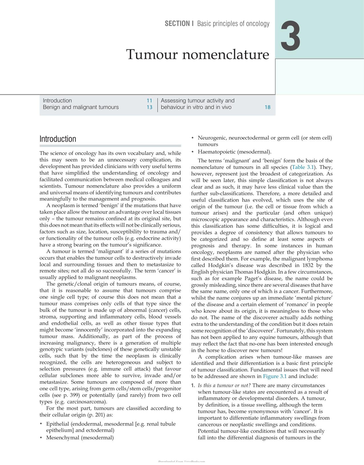 Clinical Equine Oncology