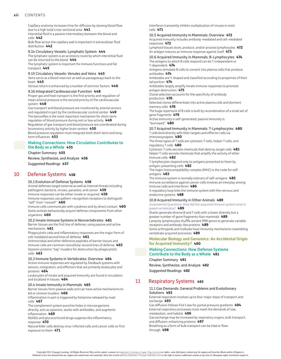 Preview page of Animal Physiology from Genes to Organisms 2nd Edition