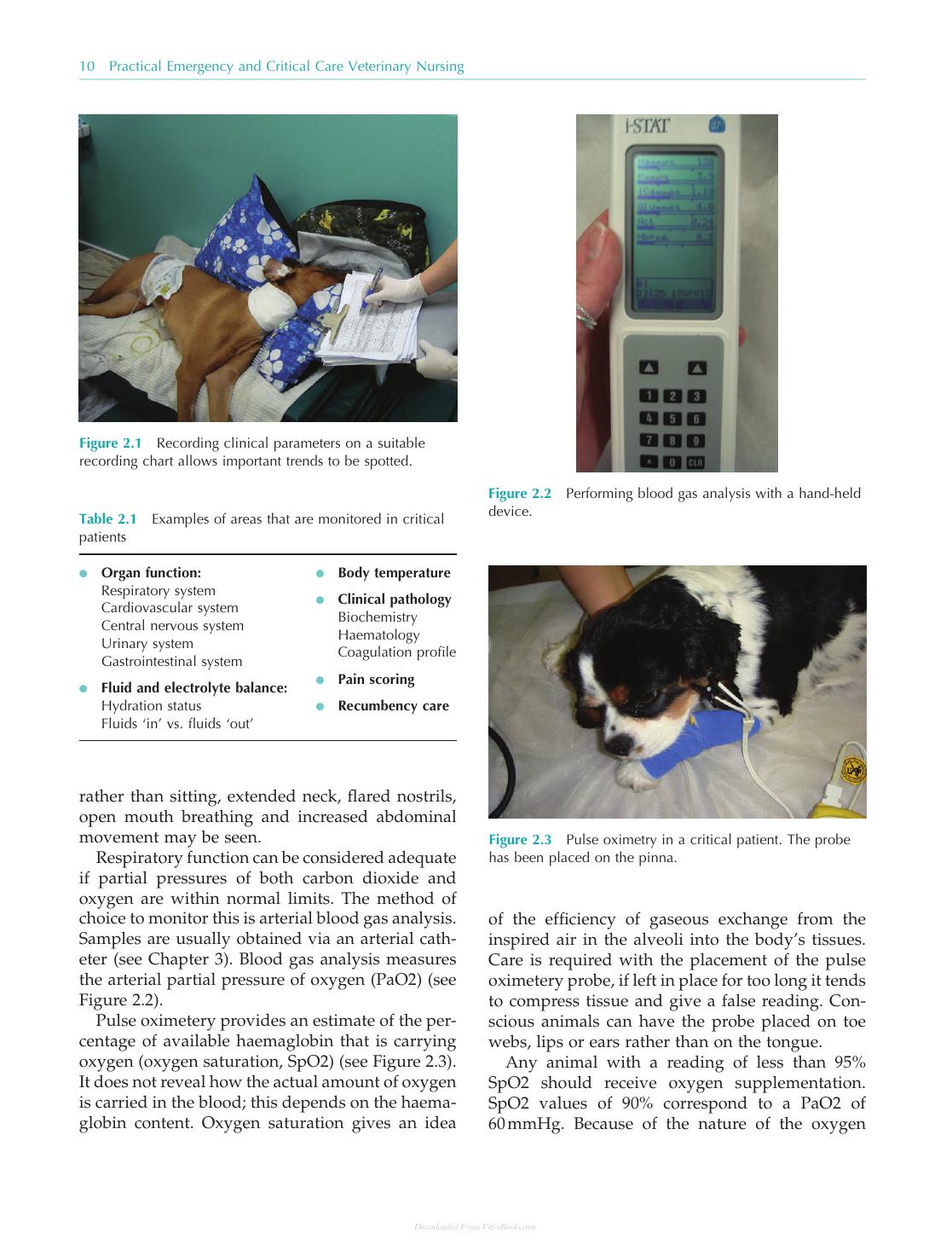 Practical Emergency And Critical Care Veterinary Nursing