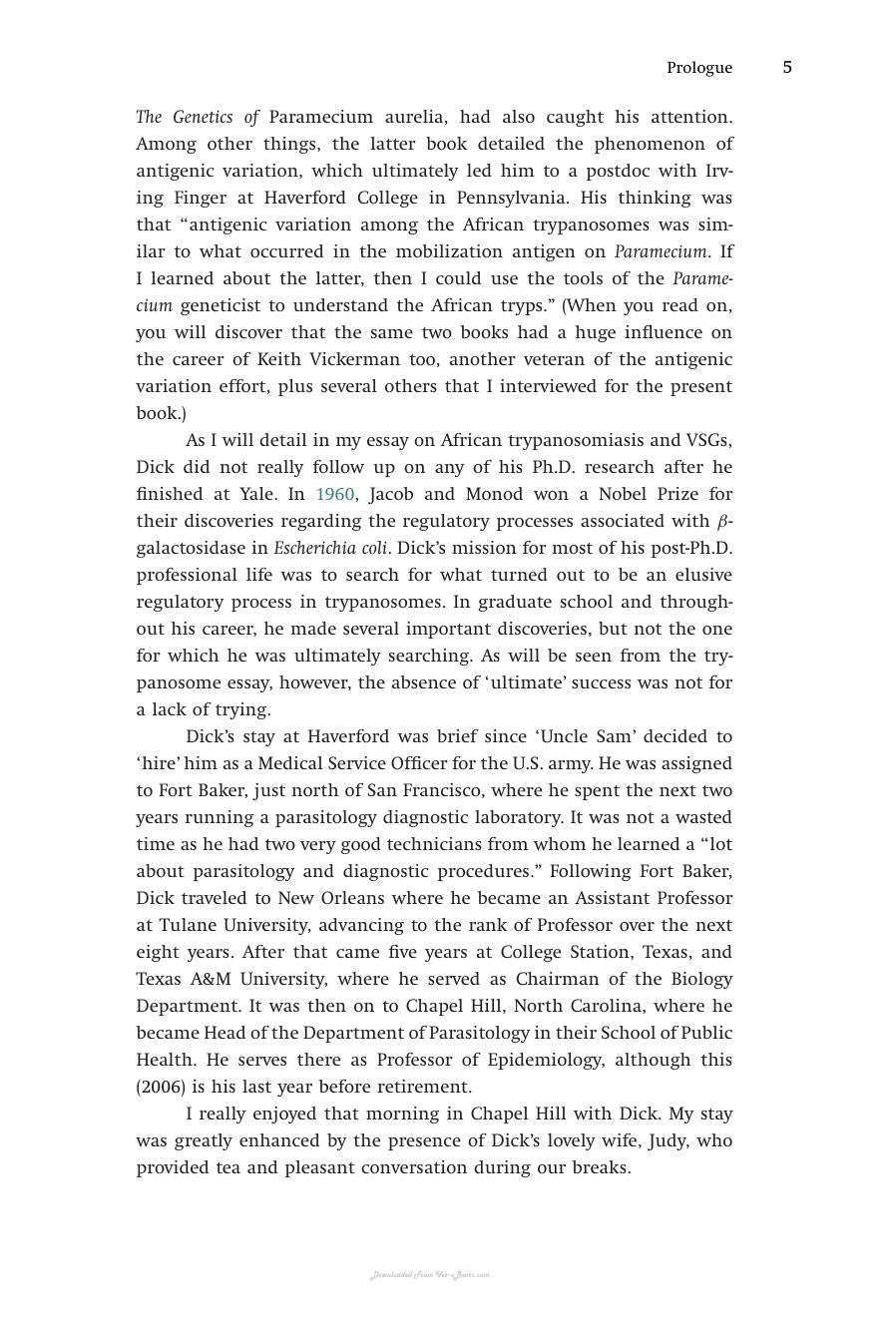 Parasites And Infectious Disease