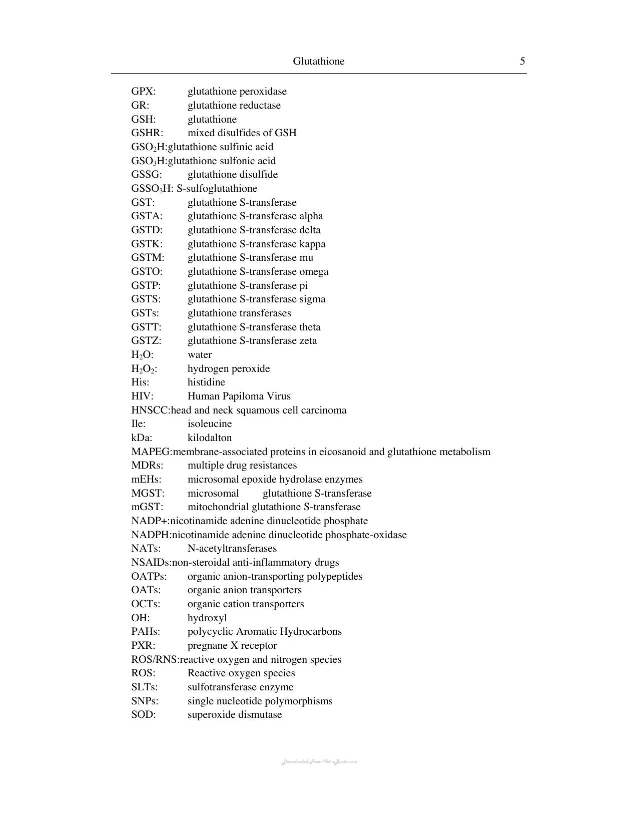 Glutathione Biochemistry Mechanisms Of Action And Biotechnological Implications