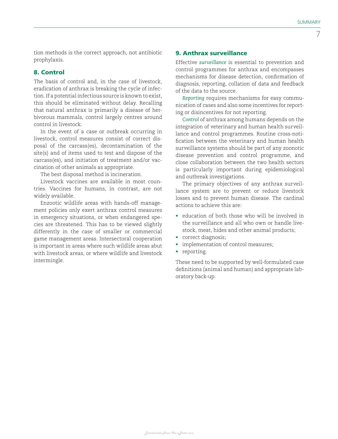 Anthrax In Humans And Animals 4Th Edition