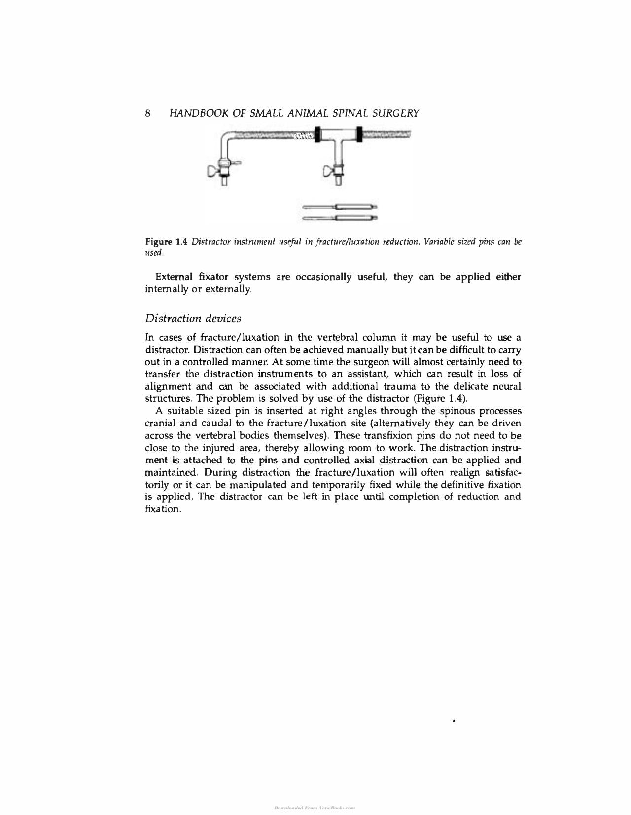 Handbook Of Small Animal Spinal Surgery
