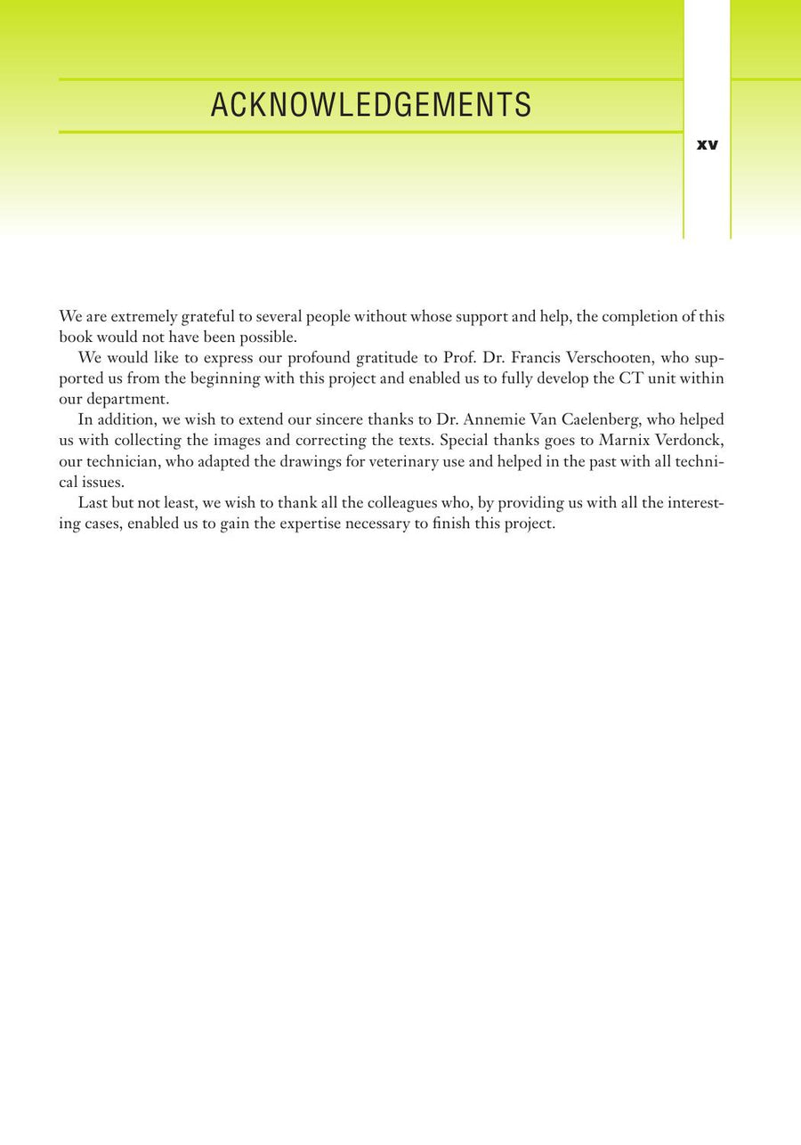 Preview page of Practical Computed Tomography (CT) Guide for the Small Animal Orthopaedic and Neurosurgeon
