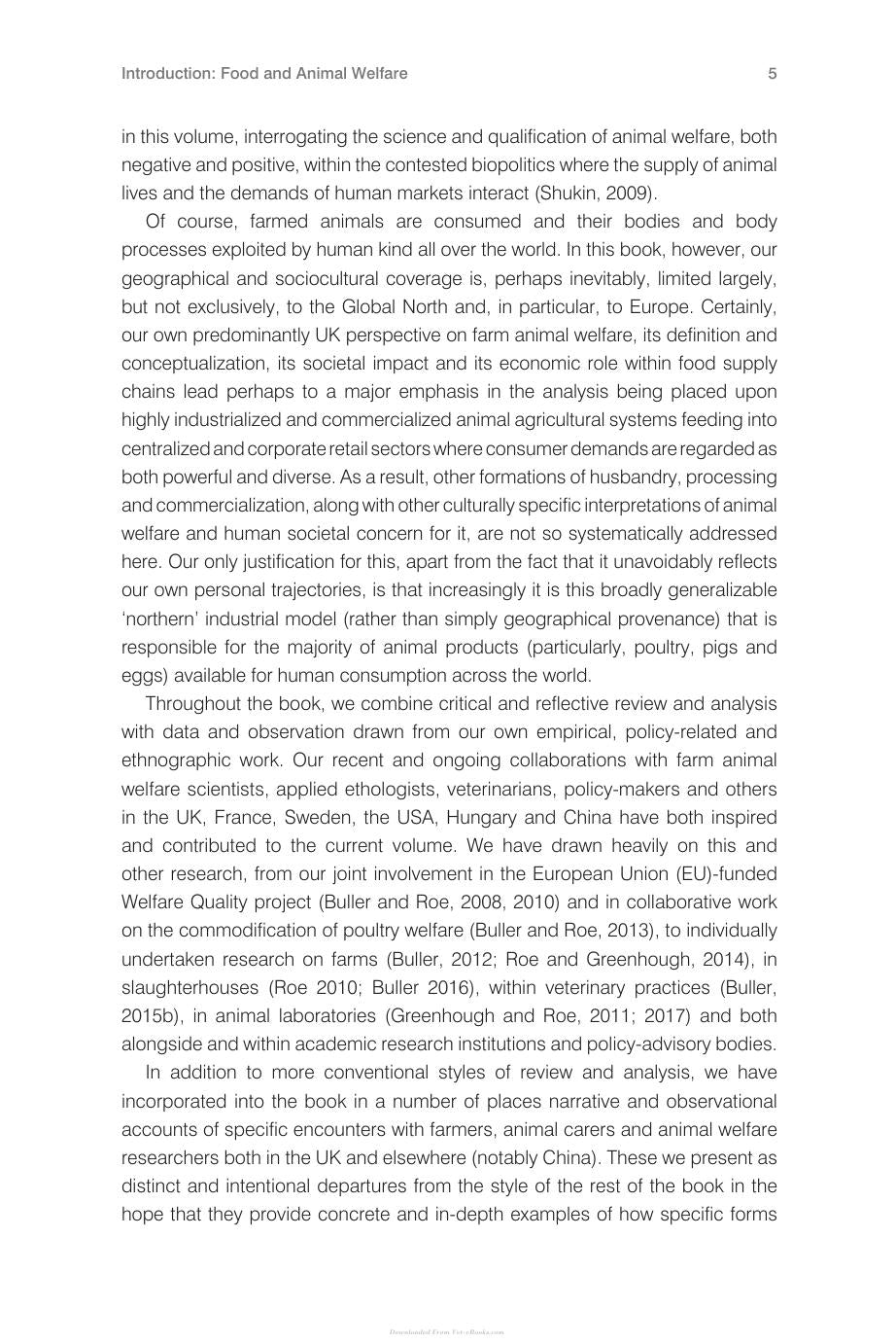Food And Animal Welfare