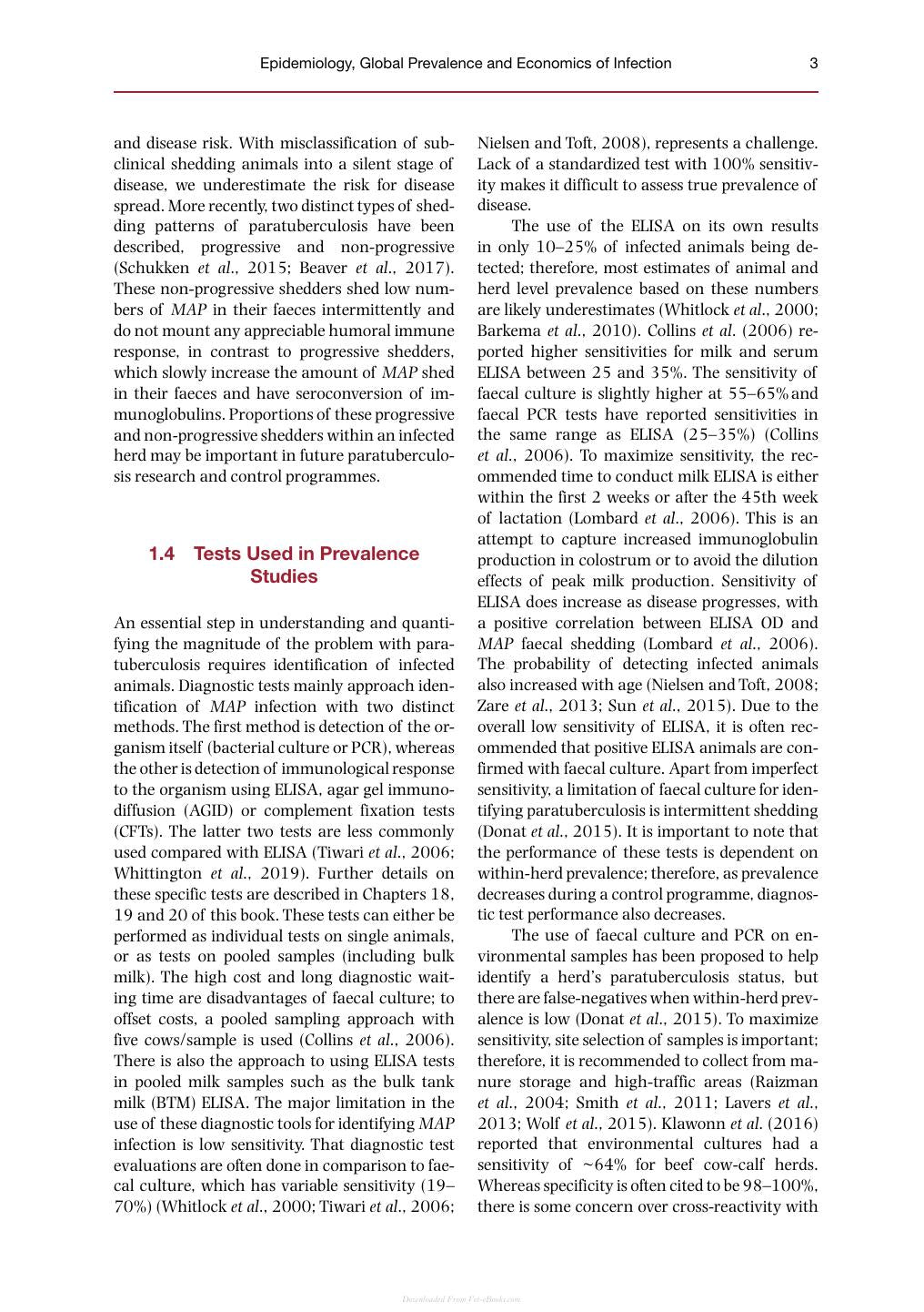 Paratuberculosis Organism Disease Control 2Nd Edition