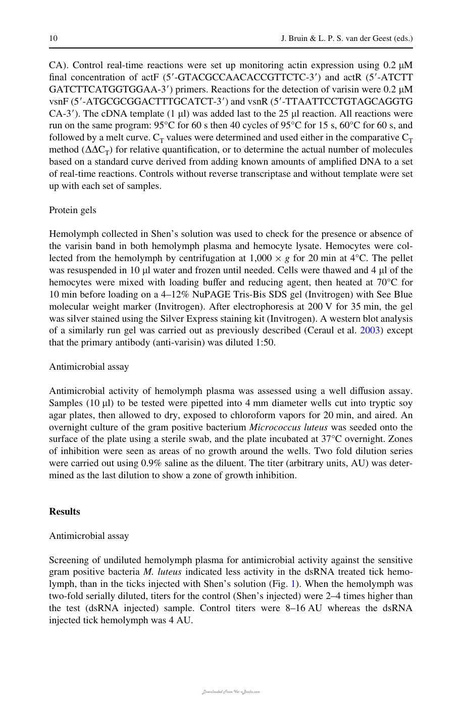 Diseases Of Mites And Ticks