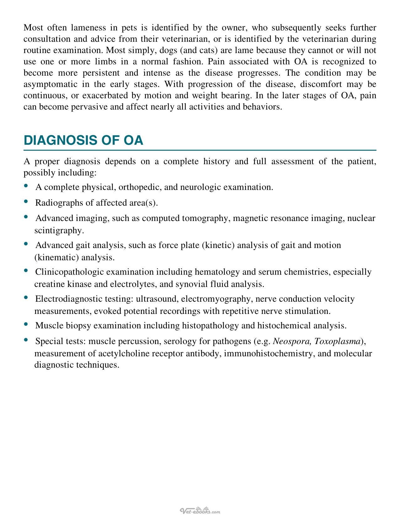 Multimodal Management Of Canine Osteoarthritis 2Nd Edition