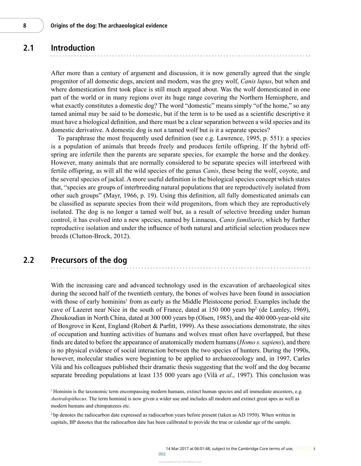 The Domestic Dog Its Evolution Behavior And Interactions With People 2Nd Edition