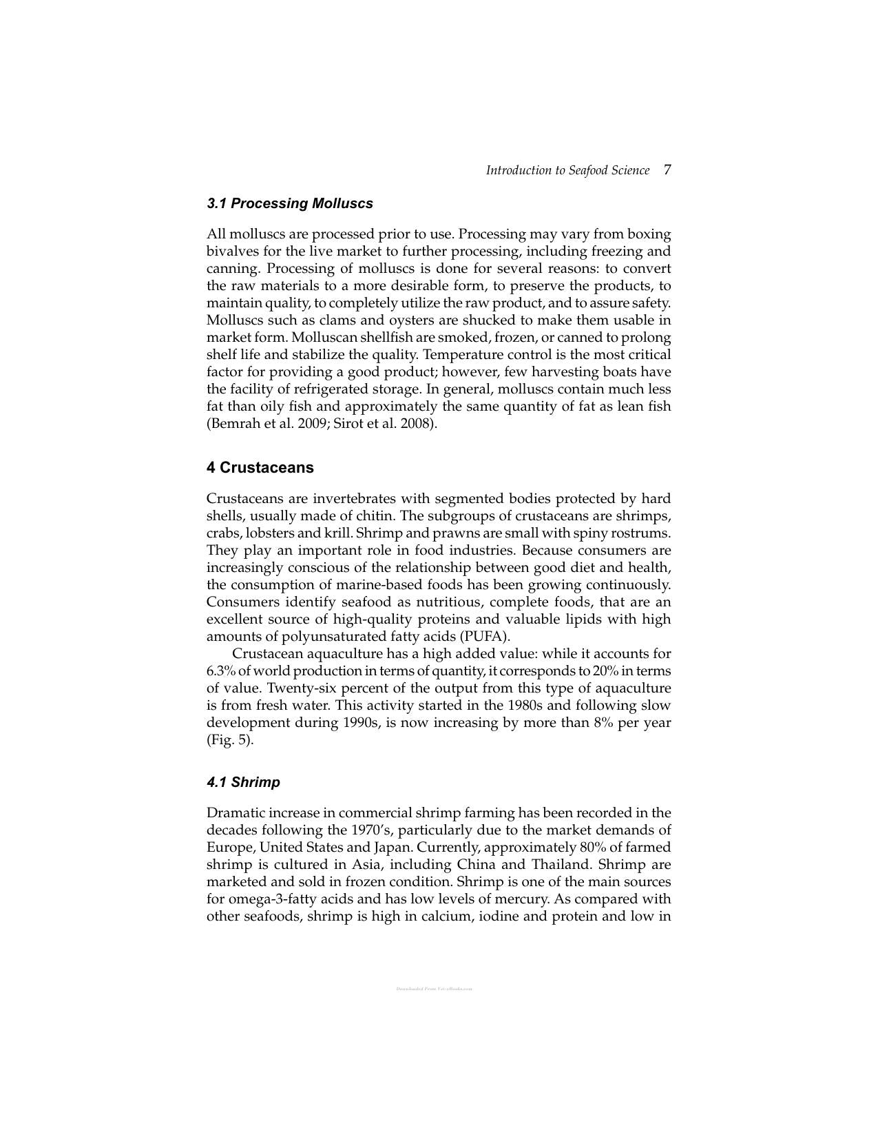 Seafood Science Advances In Chemistry Technology And Applications