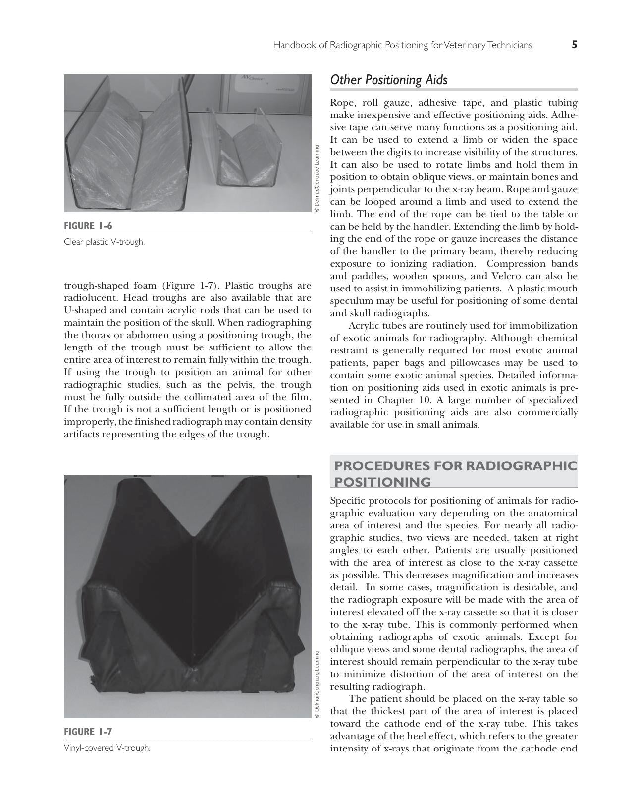 Handbook Of Radiographic Positioning For Veterinary Technicians