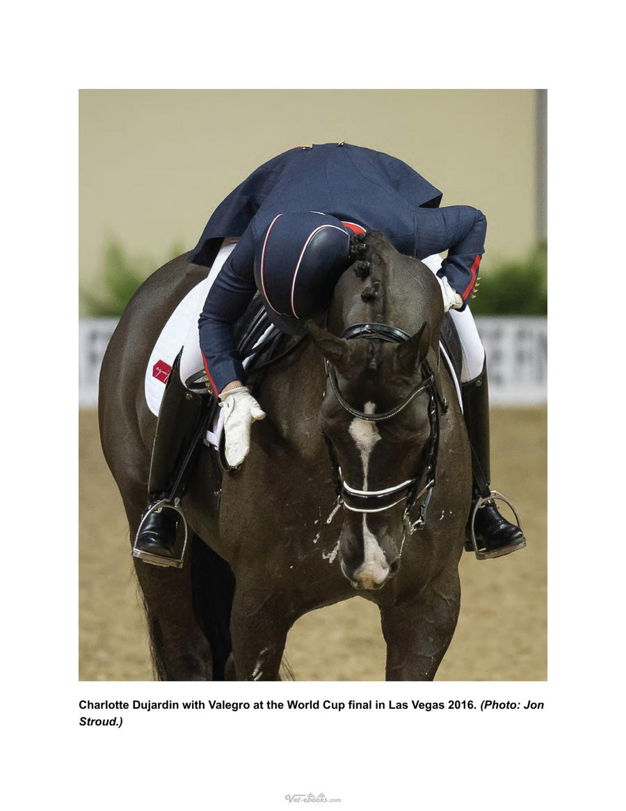 Preview page of Sport Horse Soundness and Performance Training Advice for Dressage Showjumping and Event Horses from Champion Riders Equine Scientists and Vets