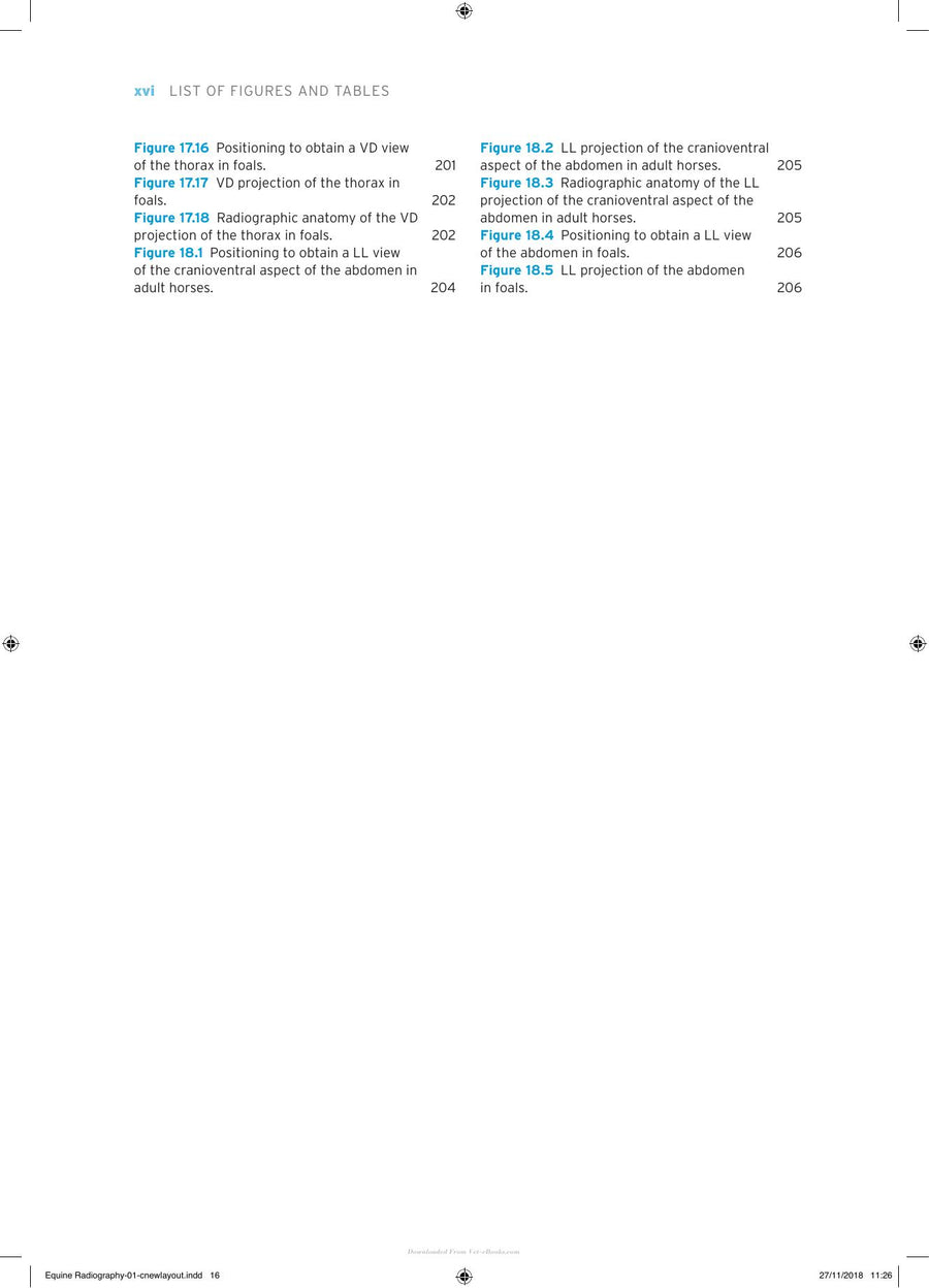 Preview page of A Practical Guide to Equine Radiography