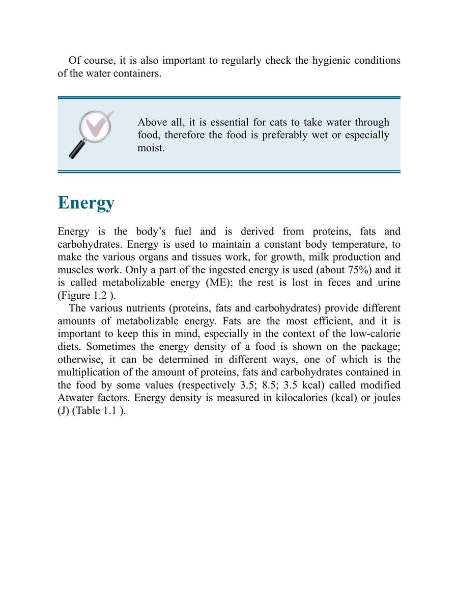Preview page of Canine and Feline Nutrition and Dietetics a Guide for the General Practitioners