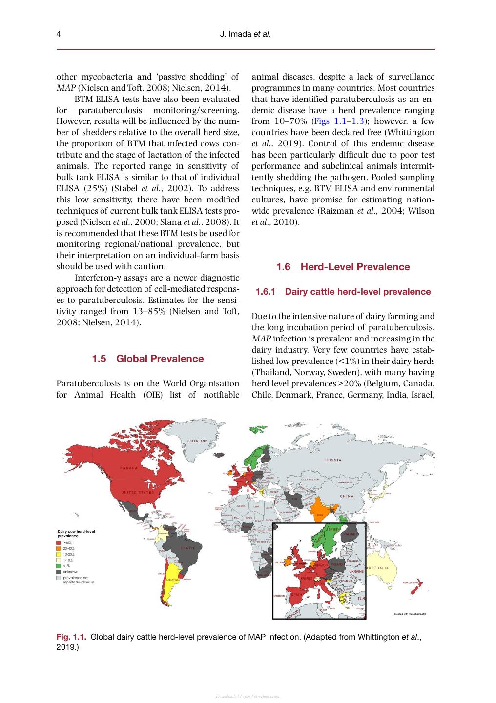 Paratuberculosis Organism Disease Control 2Nd Edition