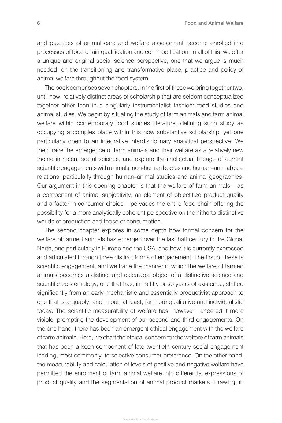 Food And Animal Welfare
