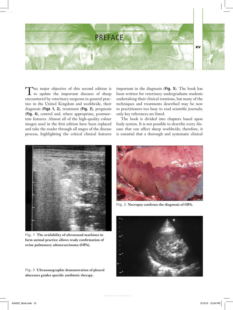 Preview page of Sheep Medicine 2nd Edition