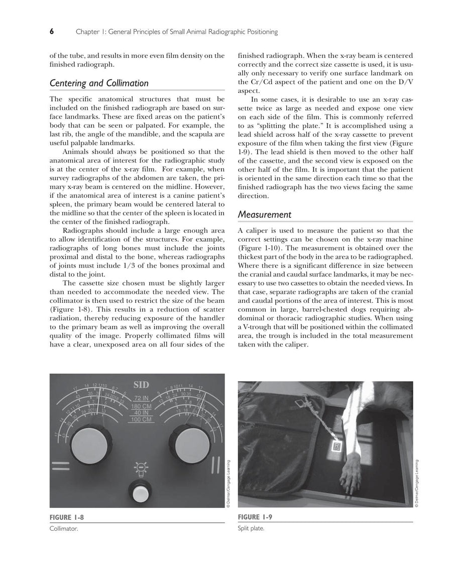 Preview page of Handbook of Radiographic Positioning for Veterinary Technicians