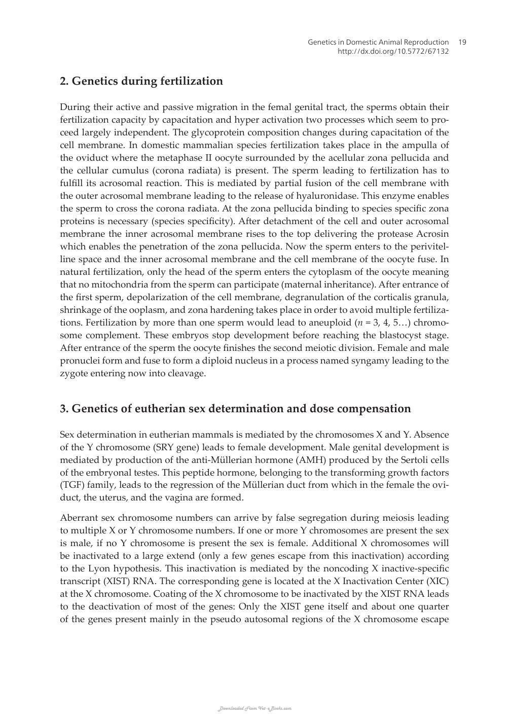 Trends And Advances In Veterinary Genetics