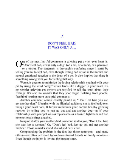 The Grief Recovery Handbook for Pet Loss