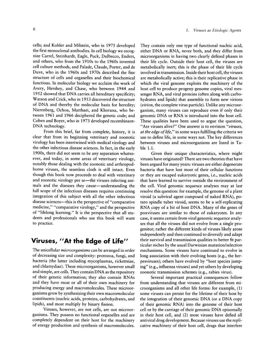 Preview page of Veterinary Virology 3rd Edition