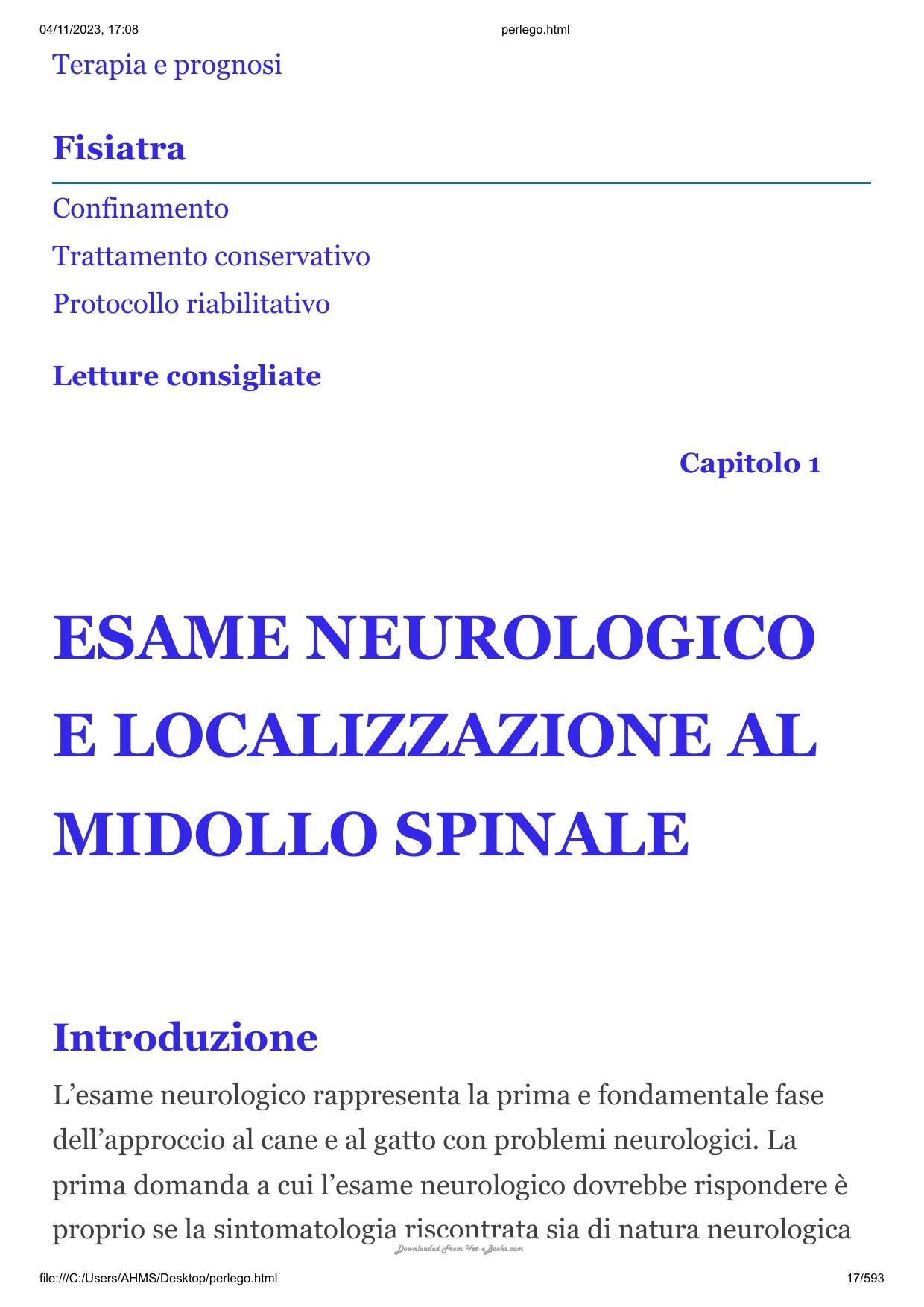 Patologie Spinali Del Cane E Del Gatto