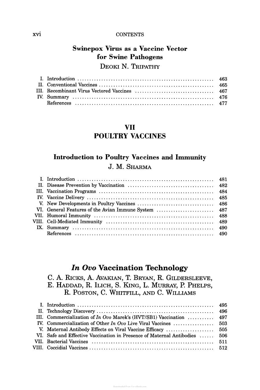 Veterinary Vaccines And Diagnostics