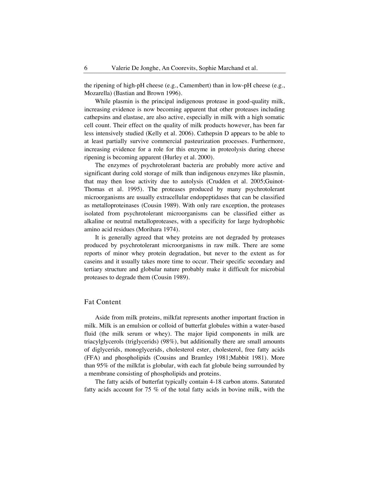 Raw Milk Production Consumption And Health Effects