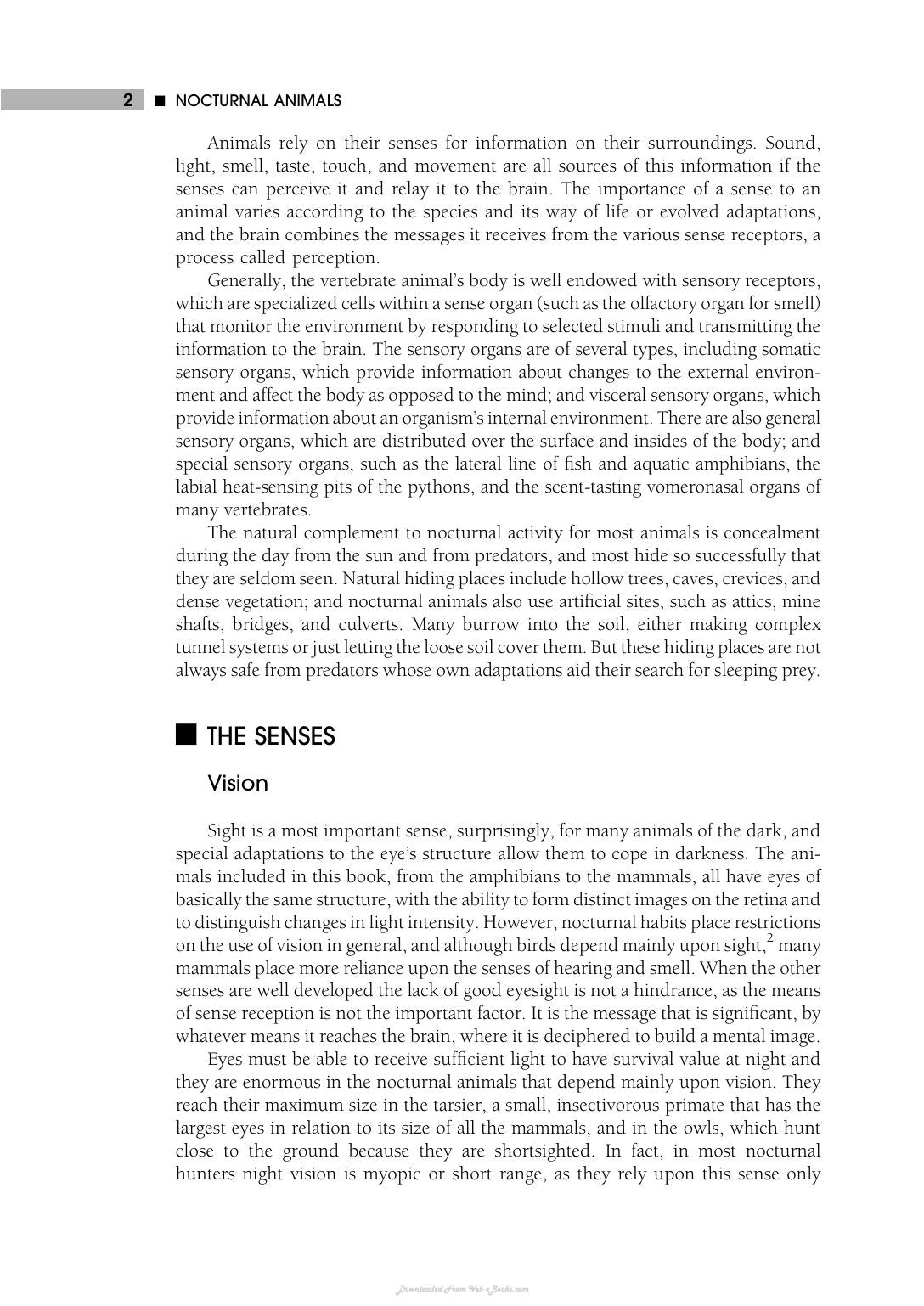 Nocturnal Animals Greenwood Guides To The Animal World