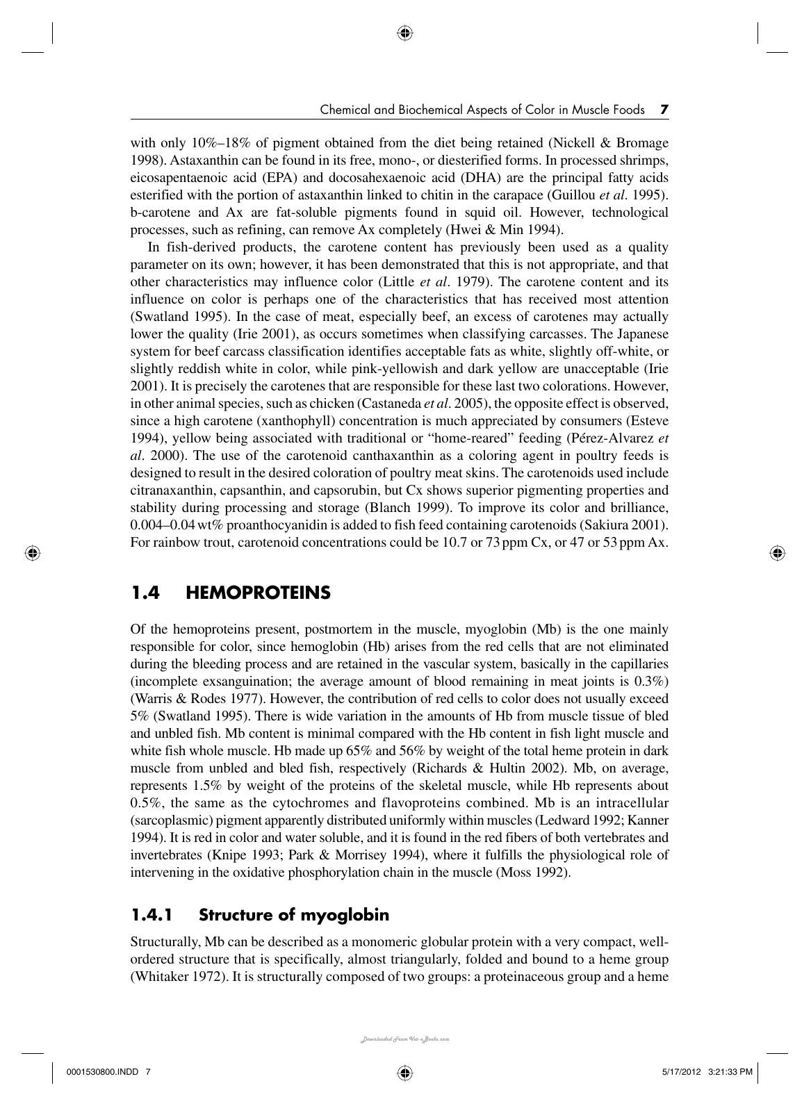 Handbook Of Meat Poultry And Seafood Quality 2Nd Edition