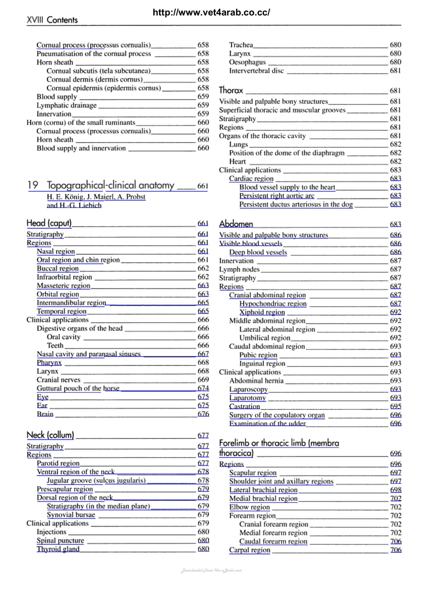 Veterinary Anatomy Of Domestic Mammals 3Rd Edition