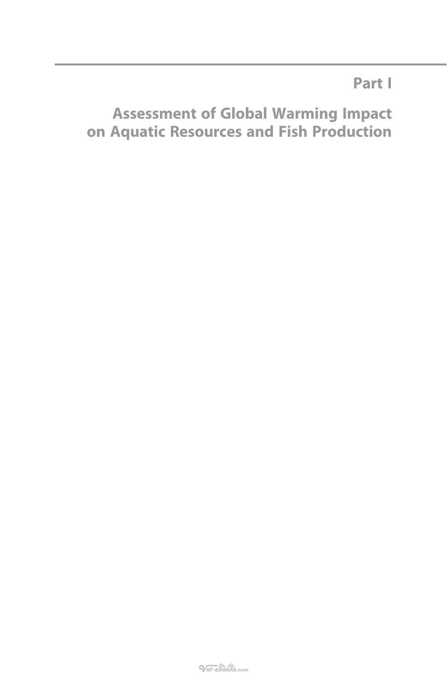 Outlook Of Climate Change And Fish Nutrition