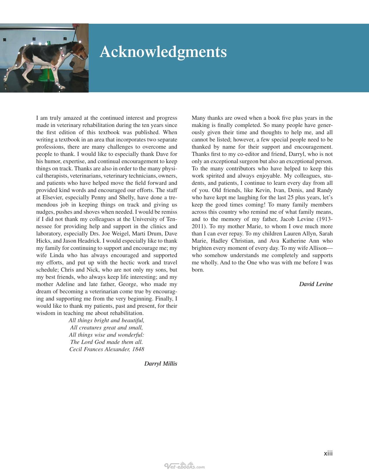Canine Rehabilitation And Physical Therapy 2Nd Edition