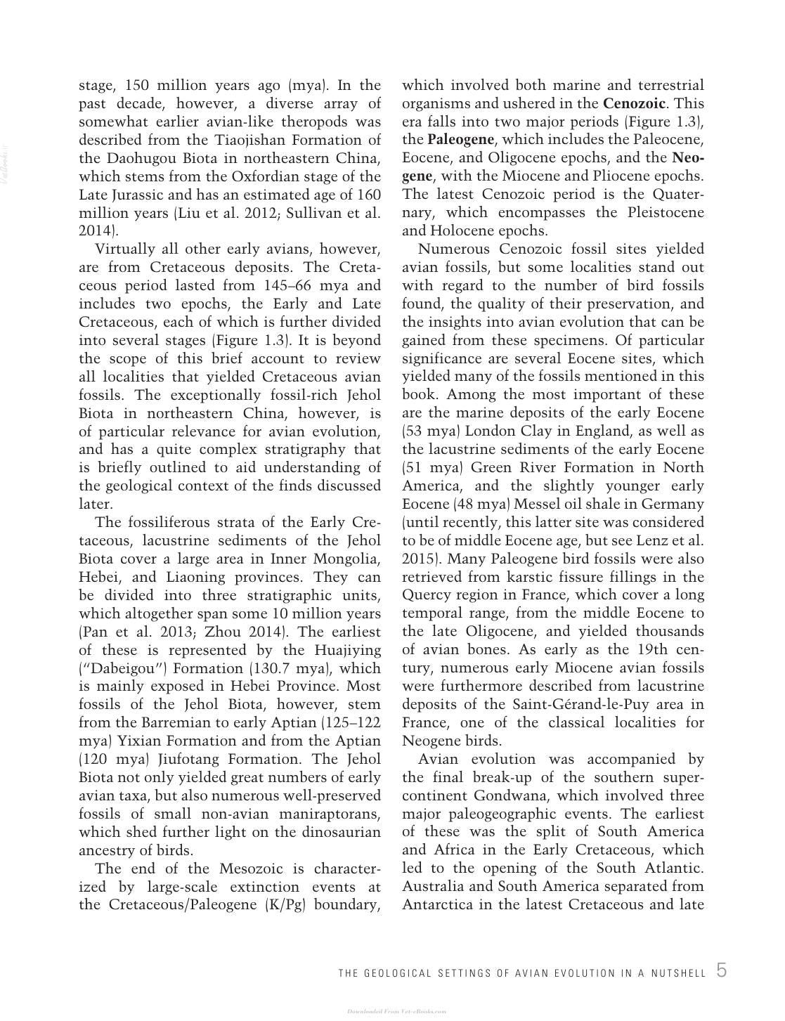 Avian Evolution The Fossil Record Of Birds And Its Paleobiological Significance