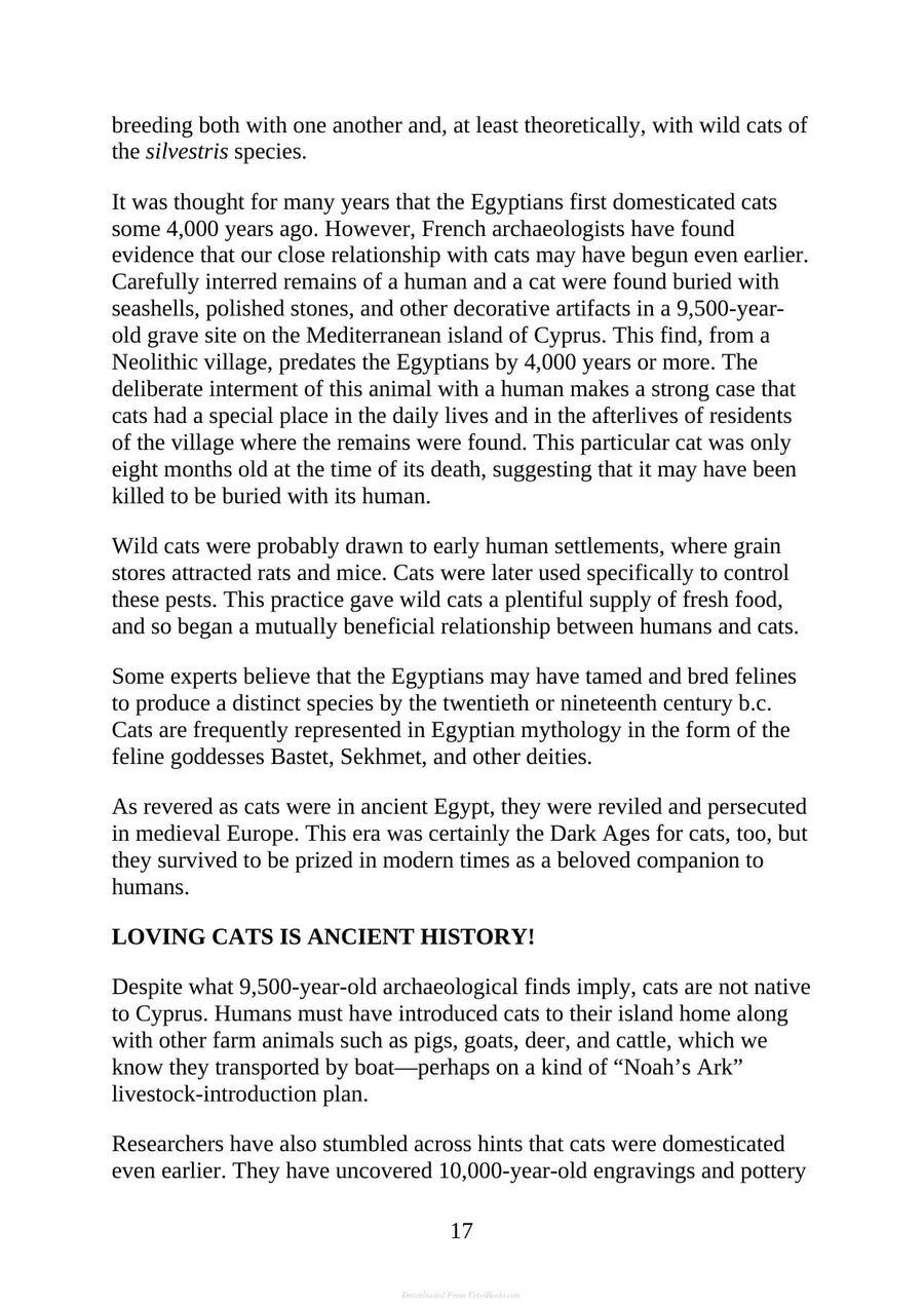 Preview page of The Complete Guide to Holistic Cat Care an Illustrated Handbook